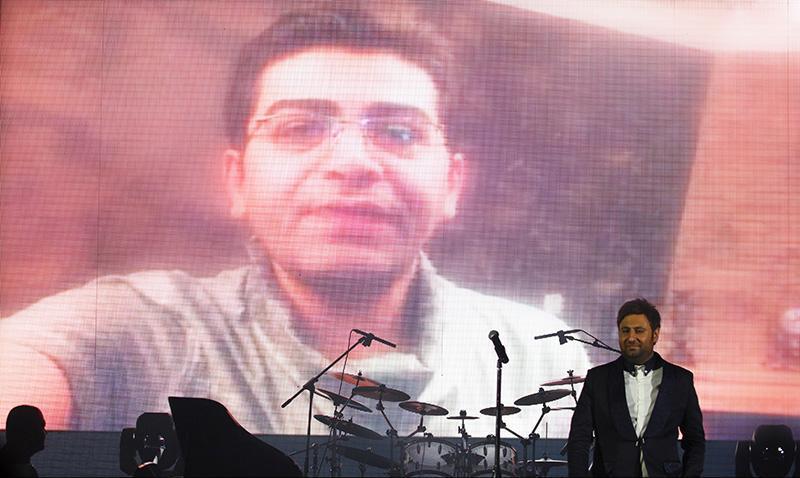 وفای به عهد محمد علیزاده به یاد پاشایی در کنسرتش