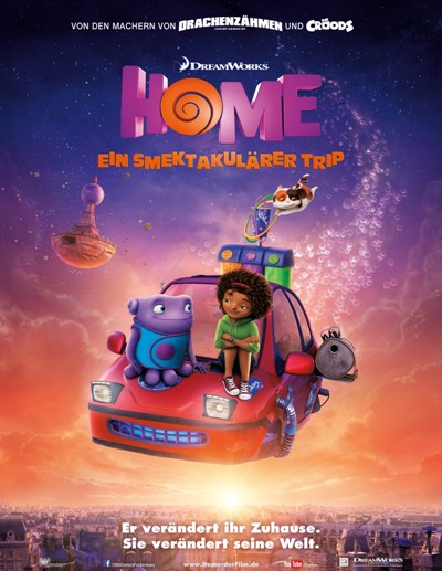 دانلود انیمیشن خانه Home 2015