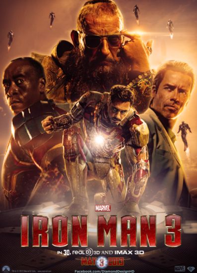 Iron Man 3 دانلود دوبله فارسی فیلم مرد آهنی 3 Iron Man 3 2013