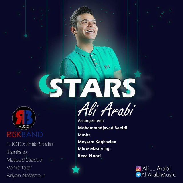 دانلود آهنگ جدید علی عربی بنام ستاره ها
